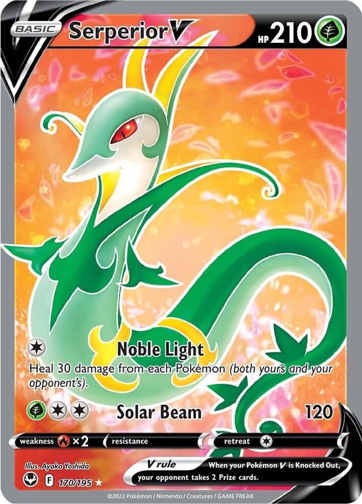 Serperior V (Full Art) - SWSH12: Silver Tempest