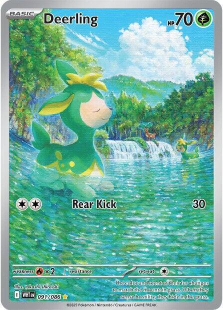 Deerling - 091/086 - SV: White Flare