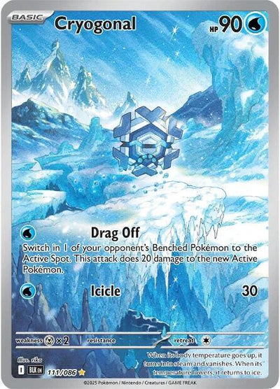 Cryogonal - 111/086 - SV: Black Bolt