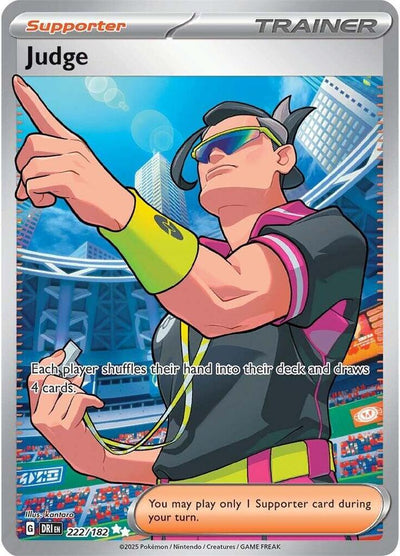 Judge - 222/182 - SV10: Destined Rivals