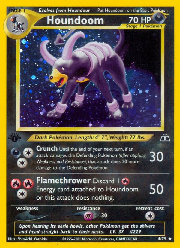 Houndoom (4) - Neo Discovery