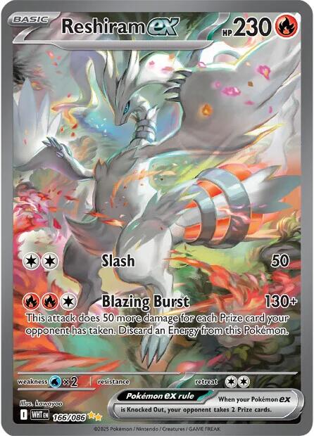 Reshiram ex - 166/086 - 166/086 - (SV: White Flare)