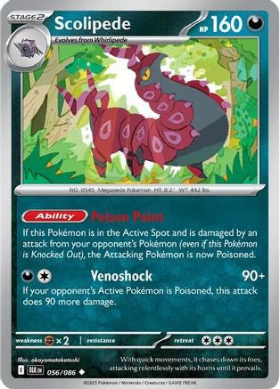 Scolipede 56 Sv Black Bolt