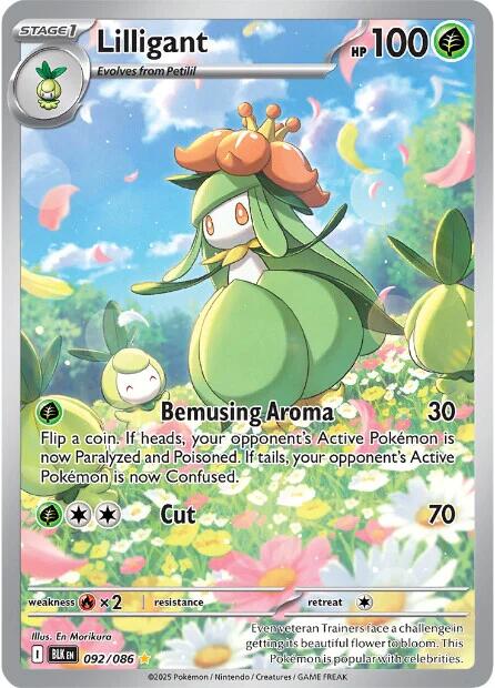 Lilligant - 092/086 - 092/086 - (SV: Black Bolt)