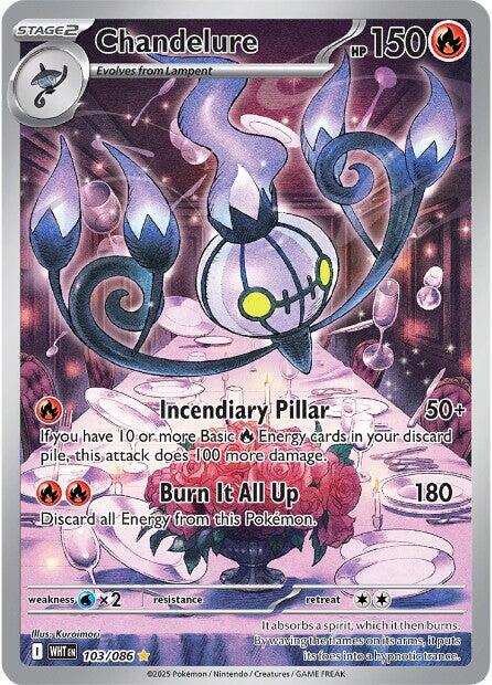 Chandelure - 103/086 - 103/086 - (SV: White Flare)