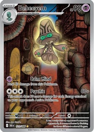 Beheeyem 121 086 121 Sv Black Bolt Holofoil