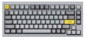 Keychron Q1 V2 w/ Knob Aluminum 75% Hotswap RGB Win + Mac Mechanical Keyboard