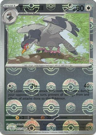 Tranquill Poke Ball Pattern 72 Sv Black Bolt Holofoil