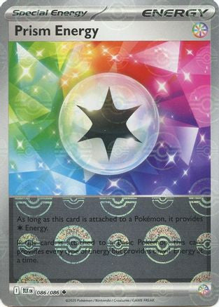 Prism Energy Poke Ball Pattern 86 Sv Black Bolt Holofoil