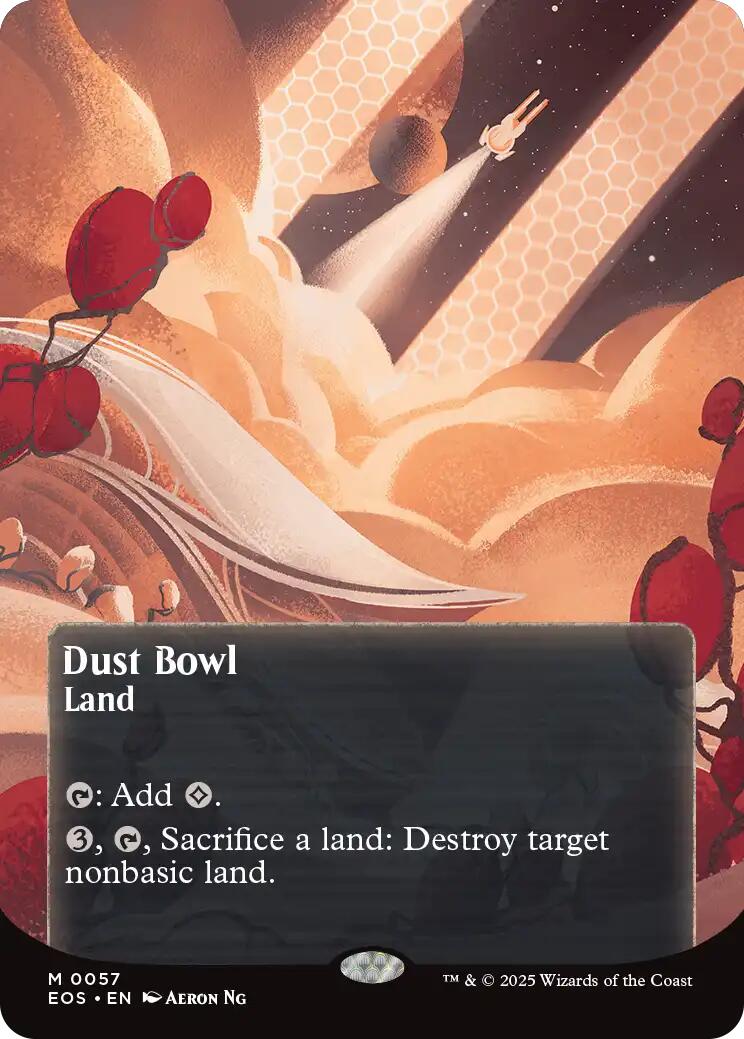 Dust Bowl (0057) (Borderless) - 57 - (Edge of Eternities: Stellar Sights)