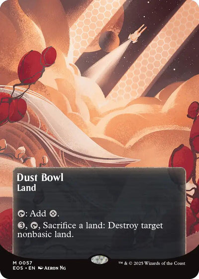 Dust Bowl (0057) (Borderless) - 57 - (Edge of Eternities: Stellar Sights)
