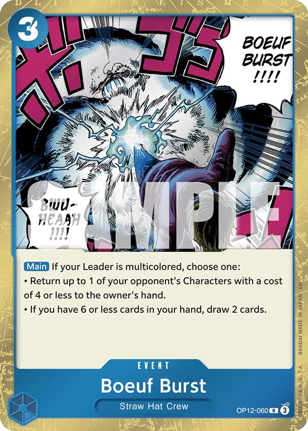 Boeuf Burst - OP12-060 - (Legacy of the Master)