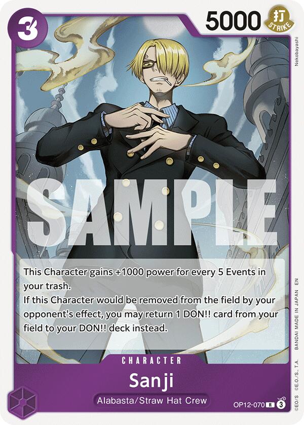 Sanji (070) - OP12-070 - (Legacy of the Master)