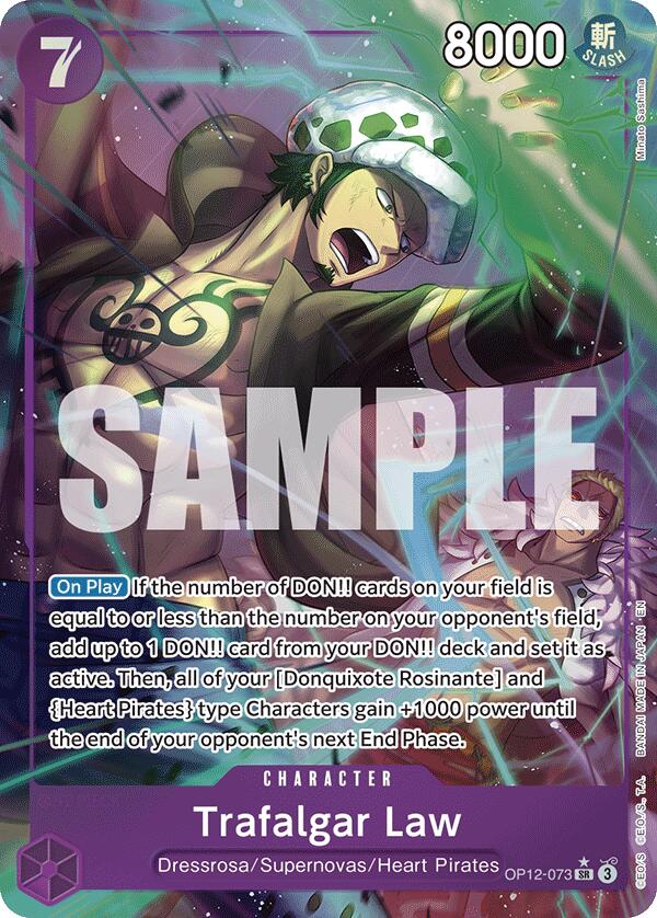 Trafalgar Law (073) (Alternate Art) - OP12-073 - (Legacy of the Master)