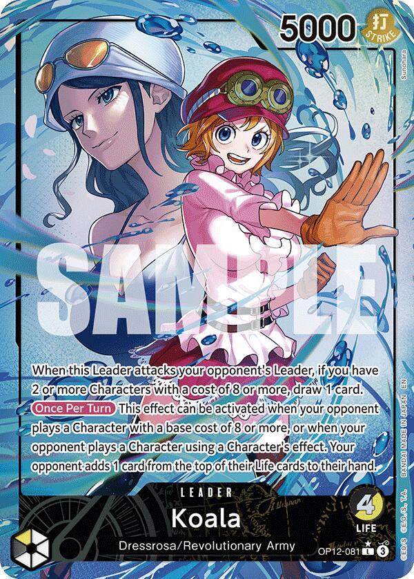 Koala (081) (Alternate Art) - OP12-081 - (Legacy of the Master)
