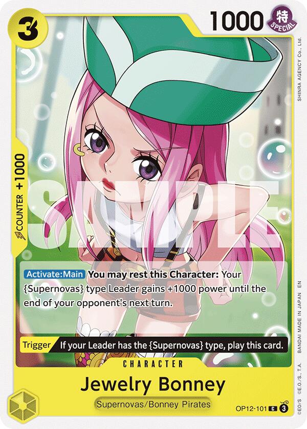 Jewelry Bonney (101) - OP12-101 - (Legacy of the Master)