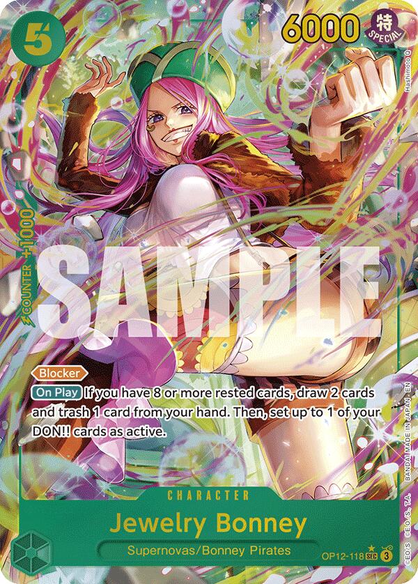 Jewelry Bonney (118) (Alternate Art) - OP12-118 - (Legacy of the Master)