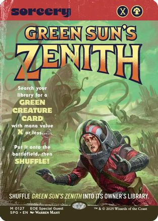 Green Sun's Zenith (Showcase) (SPG-127) - Special Guests Foil