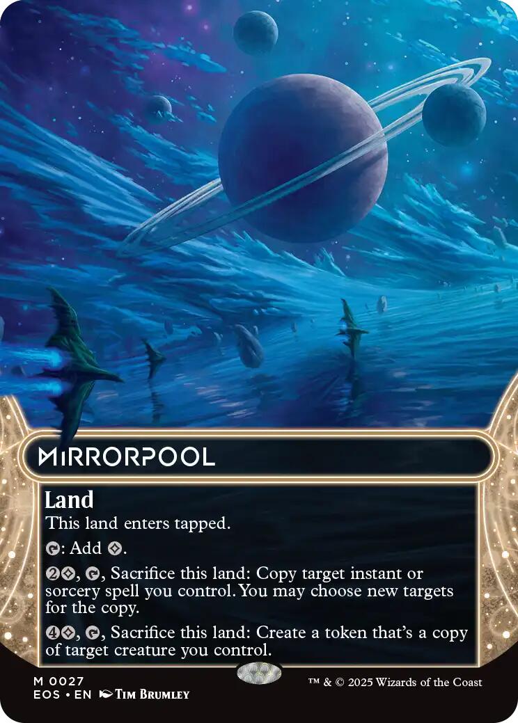 Mirrorpool (0027) (Borderless) - 27 - (Edge of Eternities: Stellar Sights)