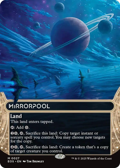 Mirrorpool (0027) (Borderless) - 27 - (Edge of Eternities: Stellar Sights)