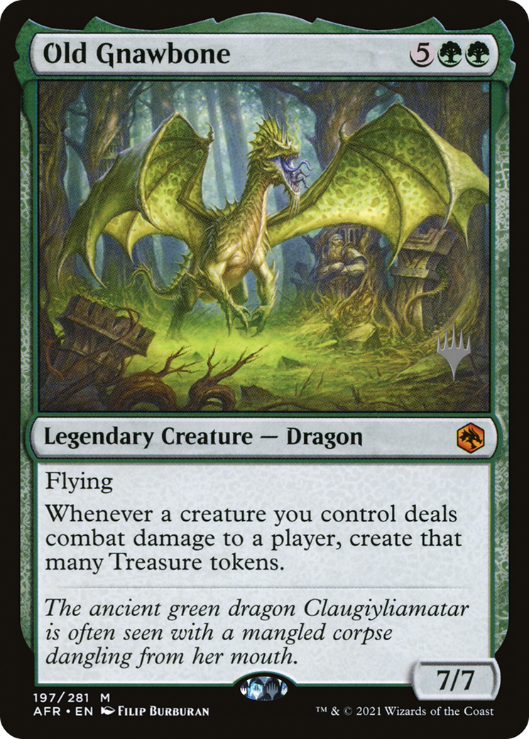 Old Gnawbone (PPAFR-197P) - Adventures in the Forgotten Realms Promos Foil