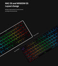 Typone Mars Pro Shooting Star RGB LED TKL Mechanical Keyboard