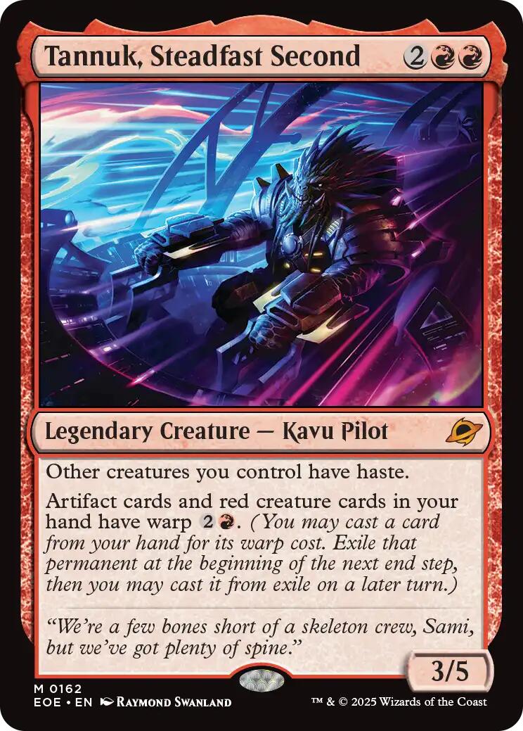 Tannuk, Steadfast Second - 162 - (Edge of Eternities)