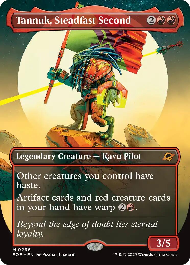 Tannuk, Steadfast Second (Borderless) - 296 - (Edge of Eternities)