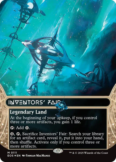 Inventors' Fair (0111) (Borderless) (Galaxy Foil) - 111 - (Edge of Eternities: Stellar Sights)