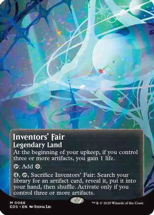 Inventors' Fair (0066) (Borderless) (EOS-066) - Edge of Eternities: Stellar Sights