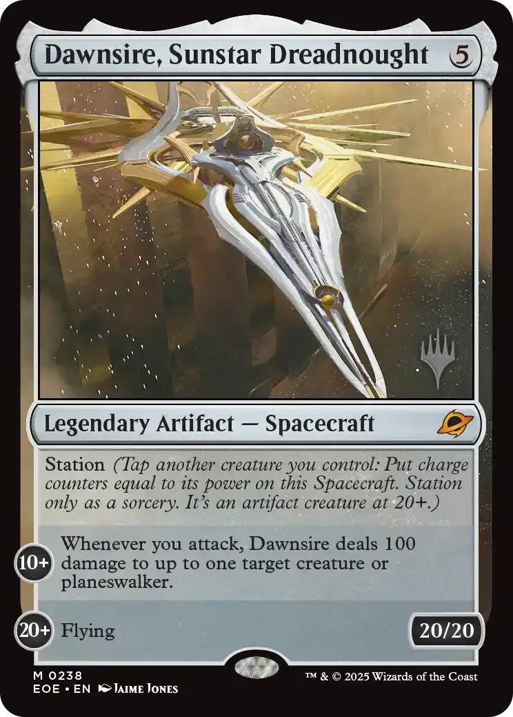 Dawnsire, Sunstar Dreadnought - 238 - (Promo Pack: Edge of Eternities)