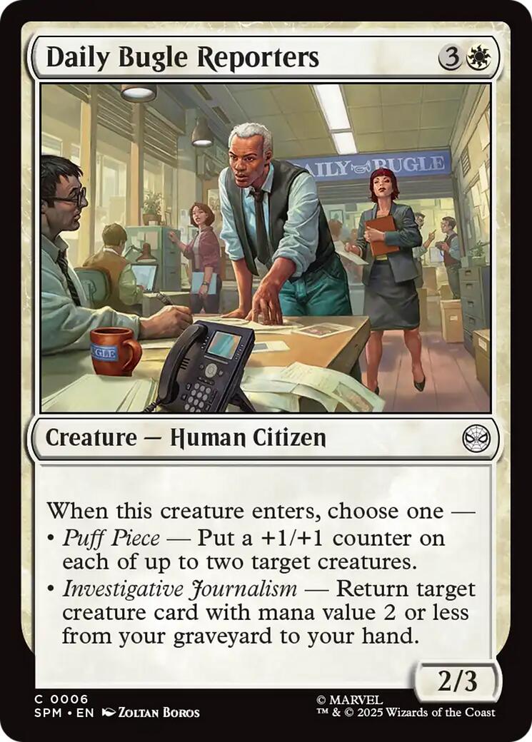 Daily Bugle Reporters - 6 - (Marvel's Spider-Man)