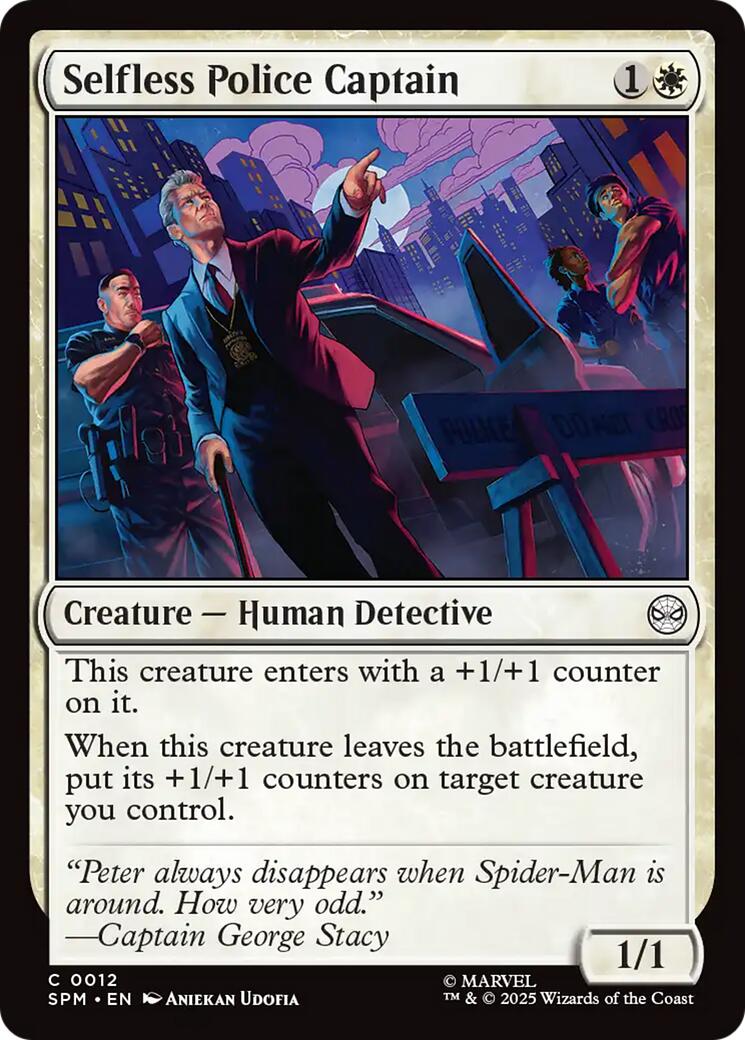 Selfless Police Captain - 12 - (Marvel's Spider-Man)