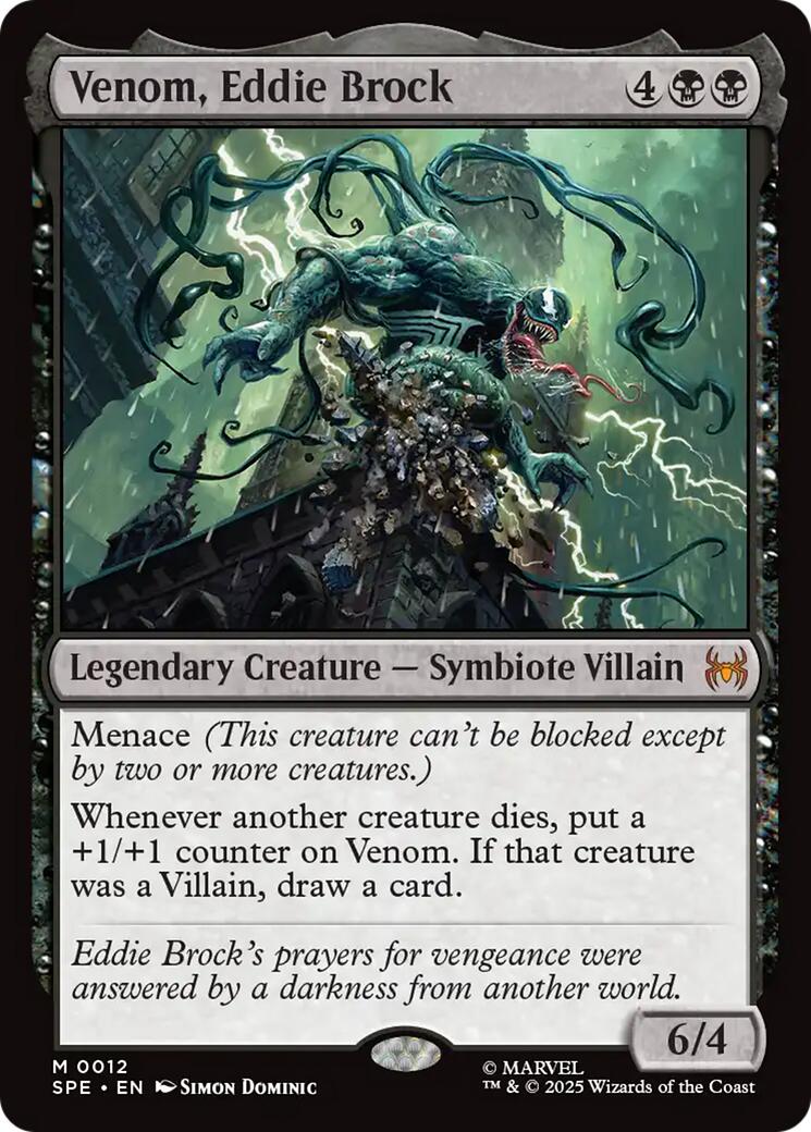 Venom, Eddie Brock [SPE - 12]