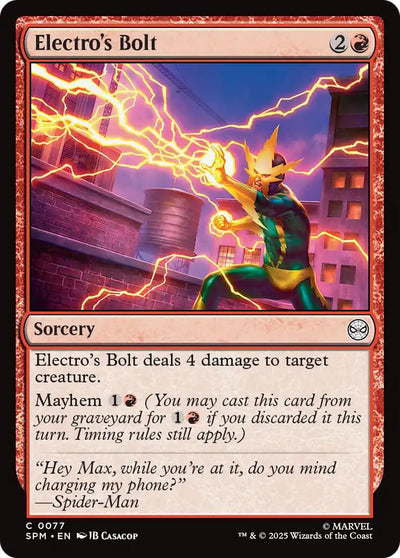 Electro's Bolt - 77 - (Marvel's Spider-Man)