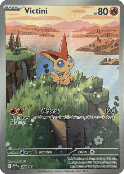 Victini - 208 - 208 - (SV: Scarlet & Violet Promo Cards)