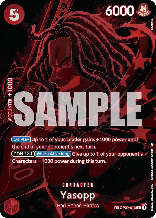 Yasopp (SP) - OP09-013 - (Legacy of the Master)