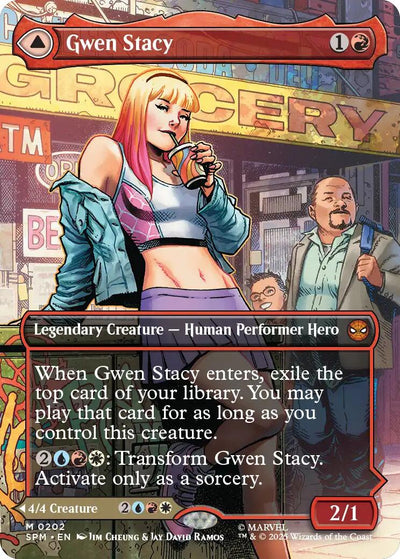 Gwen Stacy (0202) (Borderless) - 202 - (Marvel's Spider-Man)