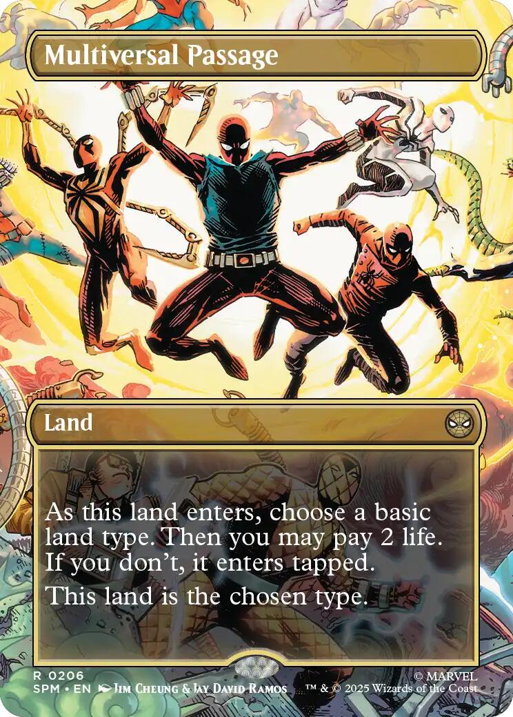 Multiversal Passage (Borderless) - 206 - (Marvel's Spider-Man)
