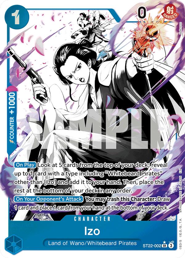 Izo (Parallel) - ST22-002 - (Starter Deck 22: Ace & Newgate)