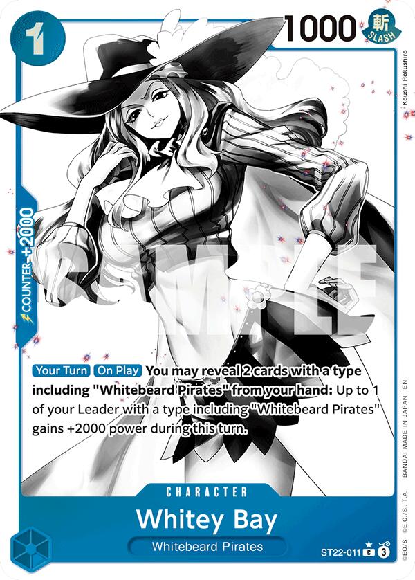 Whitey Bay (Parallel) - ST22-011 - (Starter Deck 22: Ace & Newgate)