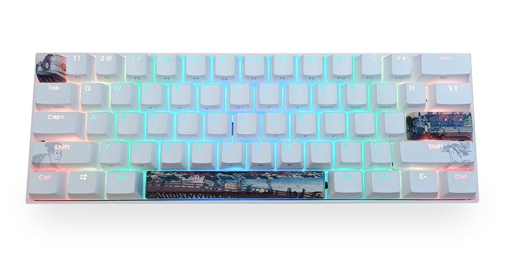 KBParadise V60 The 2 53 Station RGB LED 60% PBT Hotswap Mechanical Keyboard