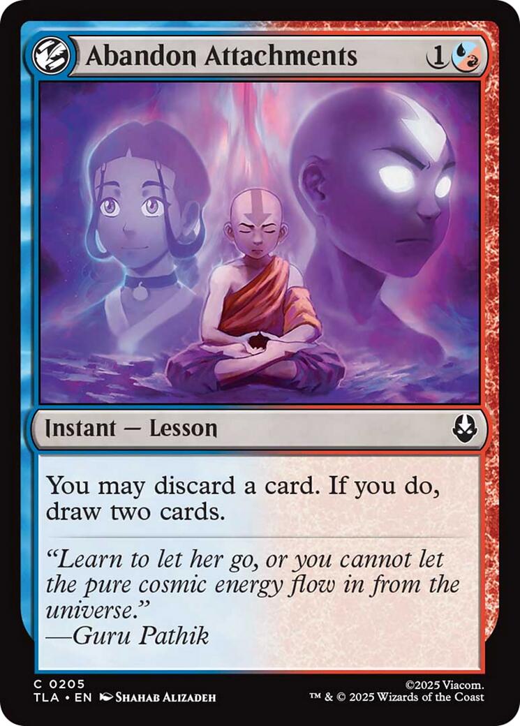 Abandon Attachments - 205 - (Avatar: The Last Airbender)