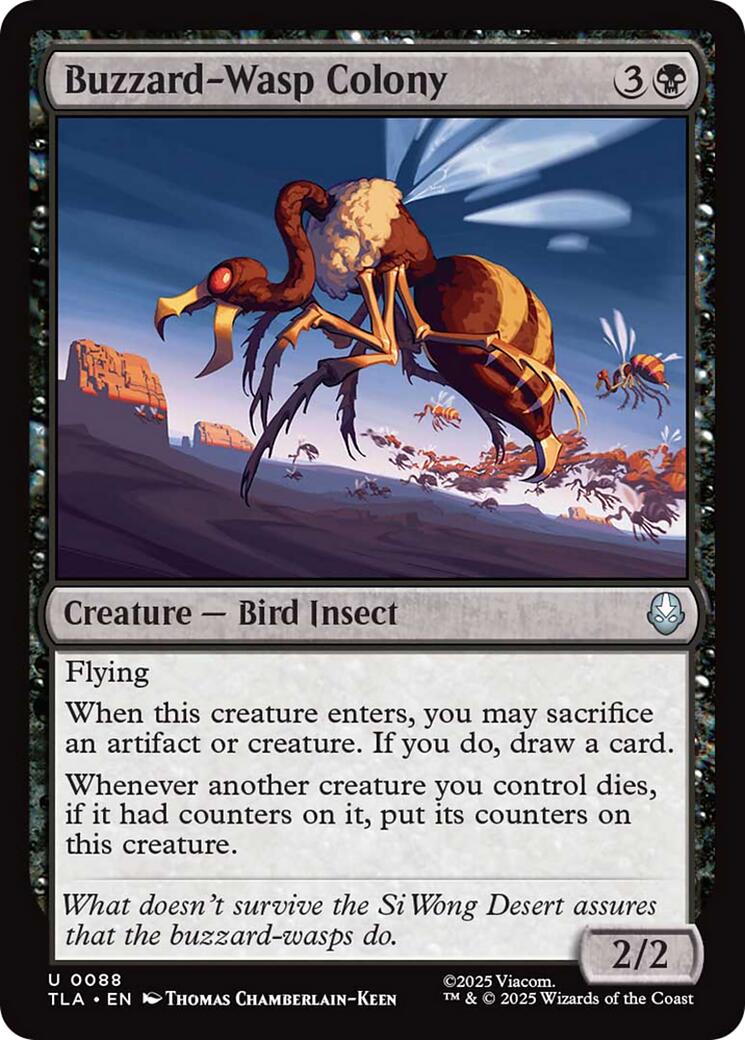 Buzzard-Wasp Colony - 88 - (Avatar: The Last Airbender)
