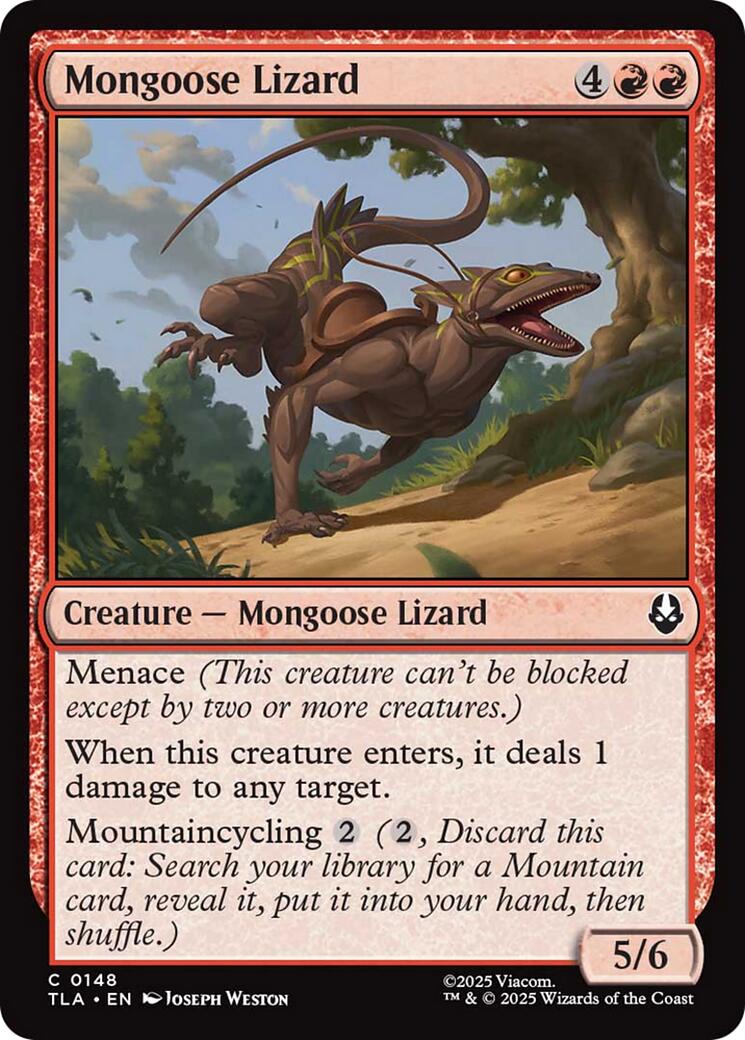 Mongoose Lizard - 148 - (Avatar: The Last Airbender)