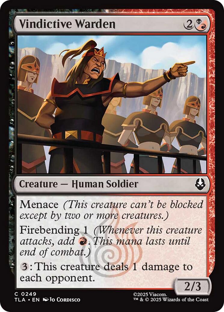 Vindictive Warden - 249 - (Avatar: The Last Airbender)