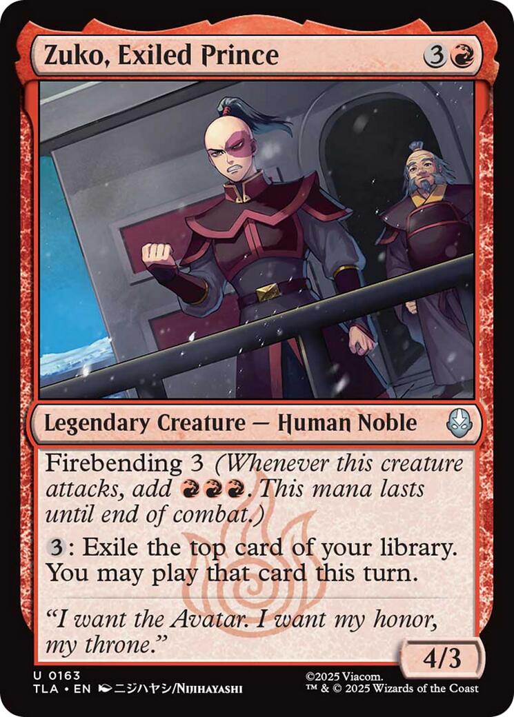 Zuko, Exiled Prince - 163 - (Avatar: The Last Airbender)