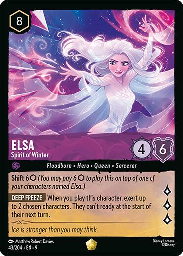 Elsa - Spirit of Winter - 43/204 - (Fabled)