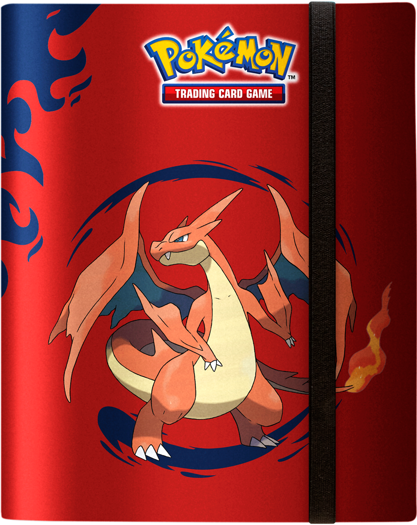 Ultra Pro Pokémon Album - 9-Pocket - Mega Charizard X and Mega Charizard Y