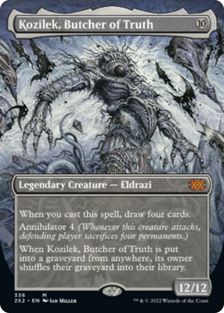 Kozilek, Butcher of Truth (2X2-336) - Double Masters 2022 (Borderless)